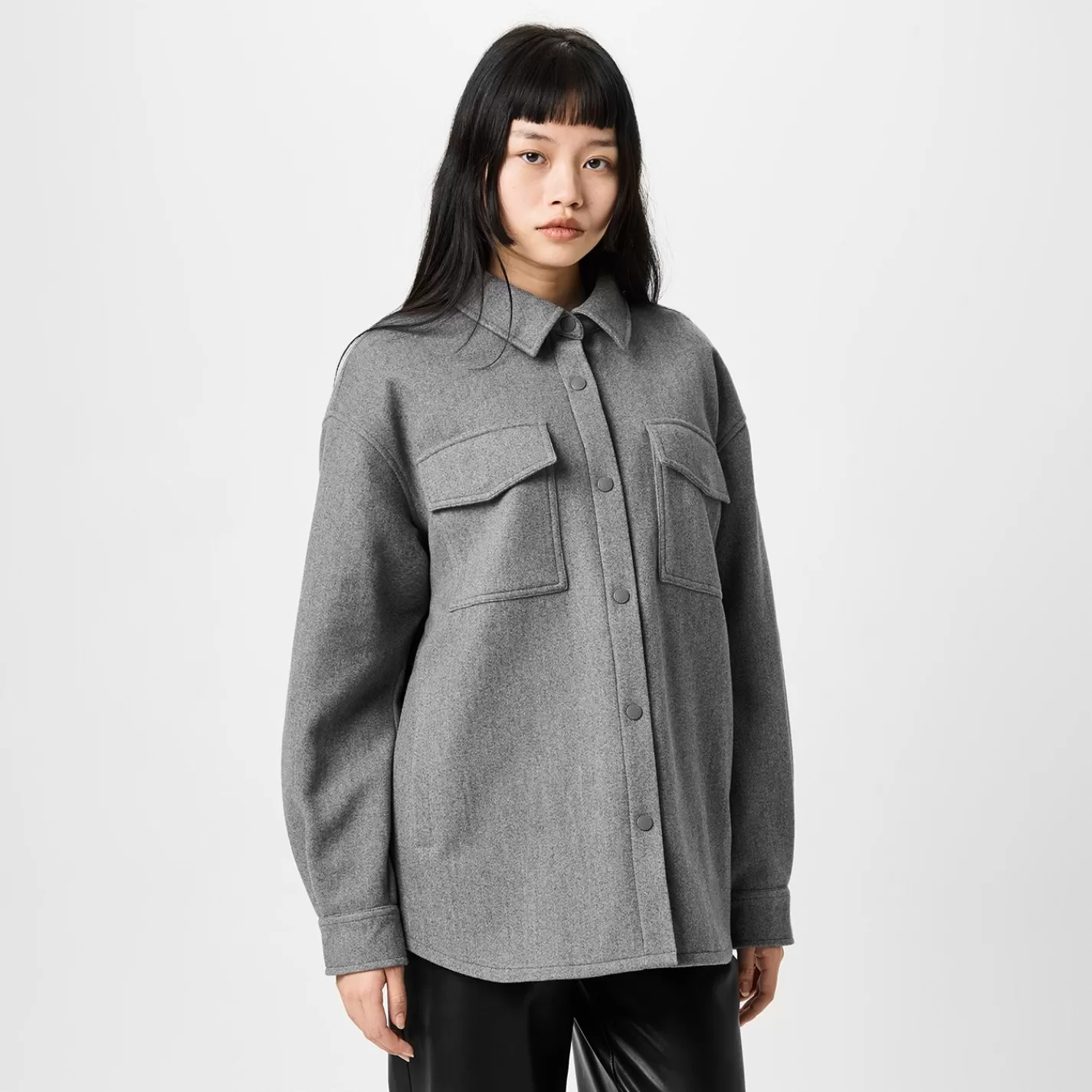 Sale Padded Shacket Ld51 Women Coats & Jackets