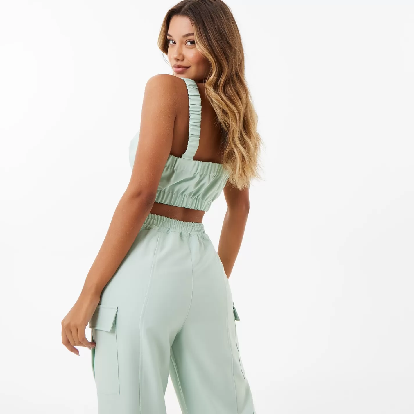 Online Ruched Back Detail Top Women Tops & Shirts